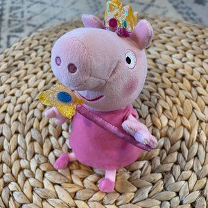 2015 TY Princess Peppa with Crown, Wand and Wings